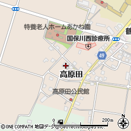 新潟県十日町市高原田195周辺の地図