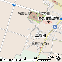 新潟県十日町市高原田266周辺の地図