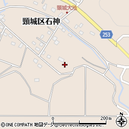 新潟県上越市頸城区石神新田周辺の地図
