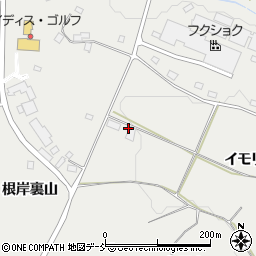 福島県泉崎村（西白河郡）泉崎（イモリ谷地）周辺の地図