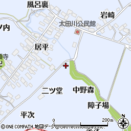 福島県西白河郡泉崎村太田川中野森74-1周辺の地図