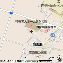 新潟県十日町市高原田336周辺の地図
