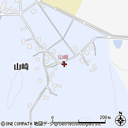 山崎集落開発センター周辺の地図