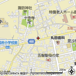 笹木畳店周辺の地図