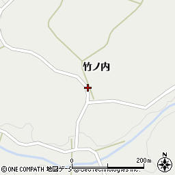 福島県石川町（石川郡）塩沢（竹ノ内）周辺の地図