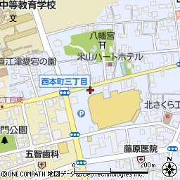 頸城自動車株式会社　高速バス・予約センター周辺の地図
