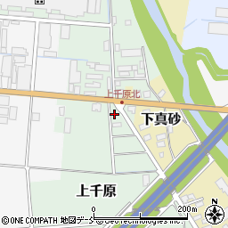 新潟県上越市上千原4332周辺の地図