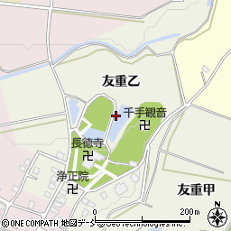 新潟県十日町市友重（乙）周辺の地図