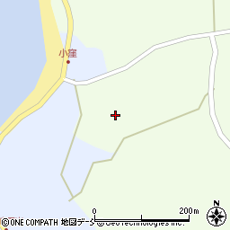石川県羽咋郡志賀町小窪ニ周辺の地図