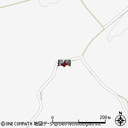福島県石川郡平田村駒形長岡周辺の地図