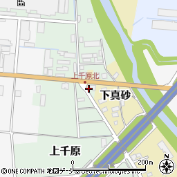 新潟県上越市上千原2517周辺の地図