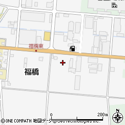 新潟県上越市福橋周辺の地図