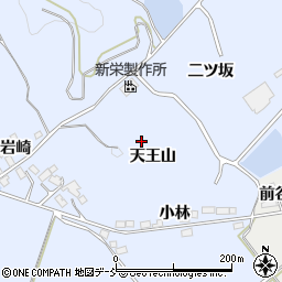 福島県西白河郡泉崎村太田川天王山周辺の地図