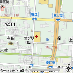 ＤＣＭ直江津店周辺の地図