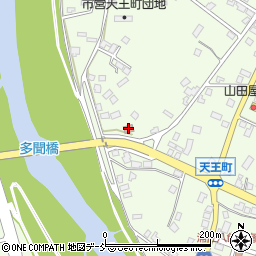 天王町簡易郵便局周辺の地図