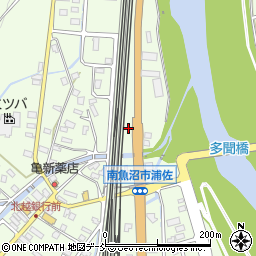 川原町区集会所周辺の地図