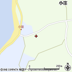 石川県羽咋郡志賀町小窪ロ周辺の地図