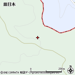 福島県石川郡平田村北方皿目木296周辺の地図