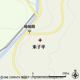 福島県石川郡石川町湯郷渡米子平周辺の地図