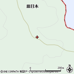 福島県石川郡平田村北方皿目木235周辺の地図