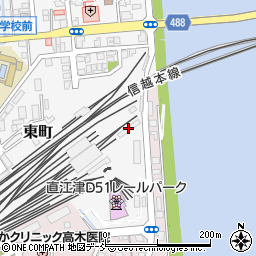えちごトキめき鉄道運転センター周辺の地図