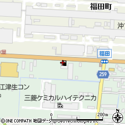 ＥＮＥＯＳ直江津福田ＳＳ周辺の地図