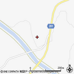 福島県西郷村（西白河郡）羽太（蕪良口山）周辺の地図