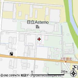 上越産業福橋工場周辺の地図