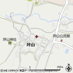 新潟県十日町市坪山225周辺の地図