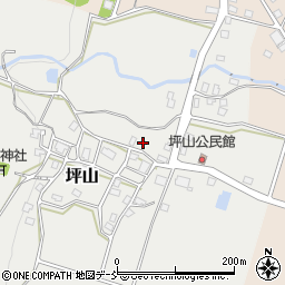 新潟県十日町市坪山周辺の地図