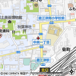 五十嵐果物店直江津駅前周辺の地図