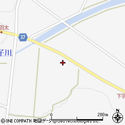 福島県西郷村（西白河郡）羽太（下松ノ木田）周辺の地図