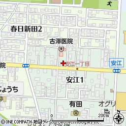 バラパン安江店周辺の地図