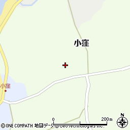 石川県羽咋郡志賀町小窪ト周辺の地図