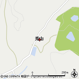 福島県石川郡石川町塩沢禿山周辺の地図