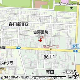 古澤医院周辺の地図