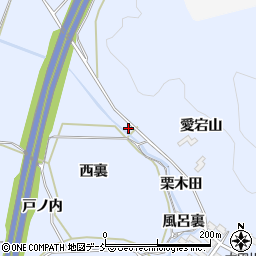 福島県泉崎村（西白河郡）太田川（栗木田）周辺の地図