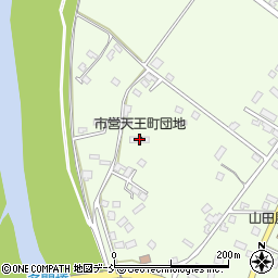 市営天王町団地周辺の地図