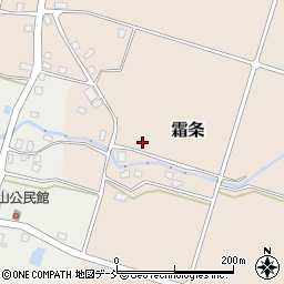 新潟県十日町市霜条周辺の地図