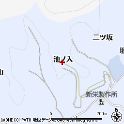 福島県泉崎村（西白河郡）太田川（池ノ入）周辺の地図
