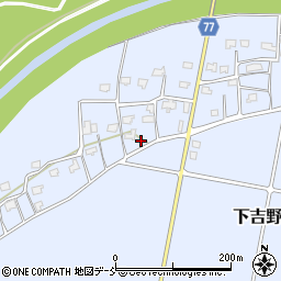 新潟県上越市下吉野704周辺の地図