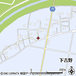 新潟県上越市下吉野710周辺の地図