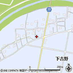 新潟県上越市下吉野711周辺の地図