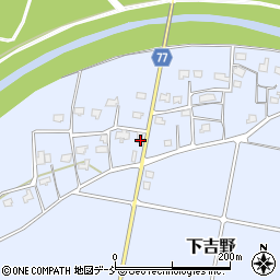 新潟県上越市下吉野567周辺の地図