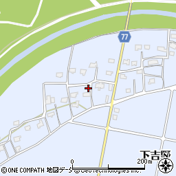 新潟県上越市下吉野707周辺の地図