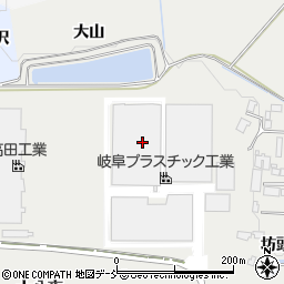 福島県西白河郡泉崎村泉崎大山周辺の地図