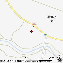 福島県西郷村（西白河郡）羽太（漆畑）周辺の地図