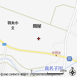 福島県西郷村（西白河郡）羽太（関屋前）周辺の地図