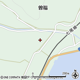 石川県鳳珠郡穴水町曽福ソ周辺の地図