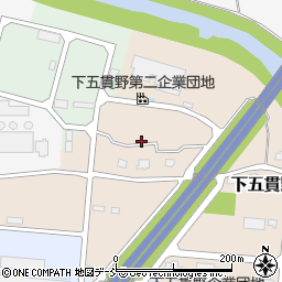 新潟県上越市下五貫野周辺の地図